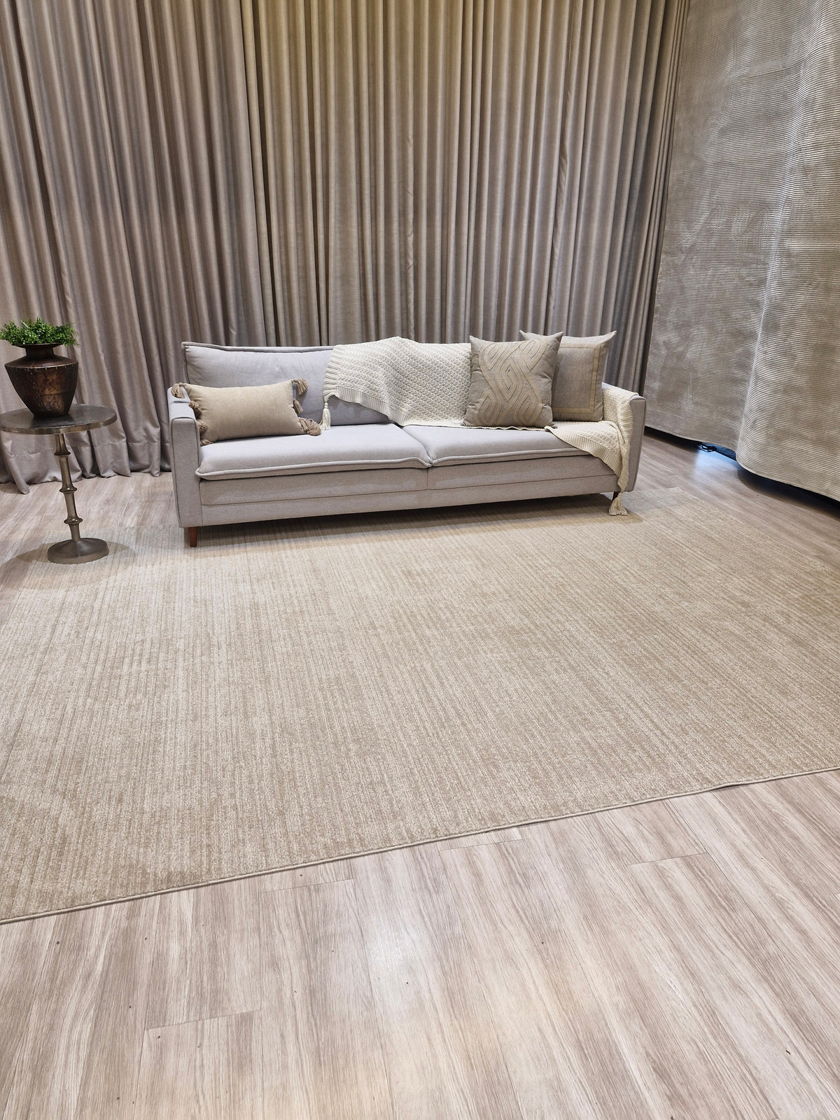 Tapete Turco Avant 58 Creme Cotton Textura Suave – Design Clean