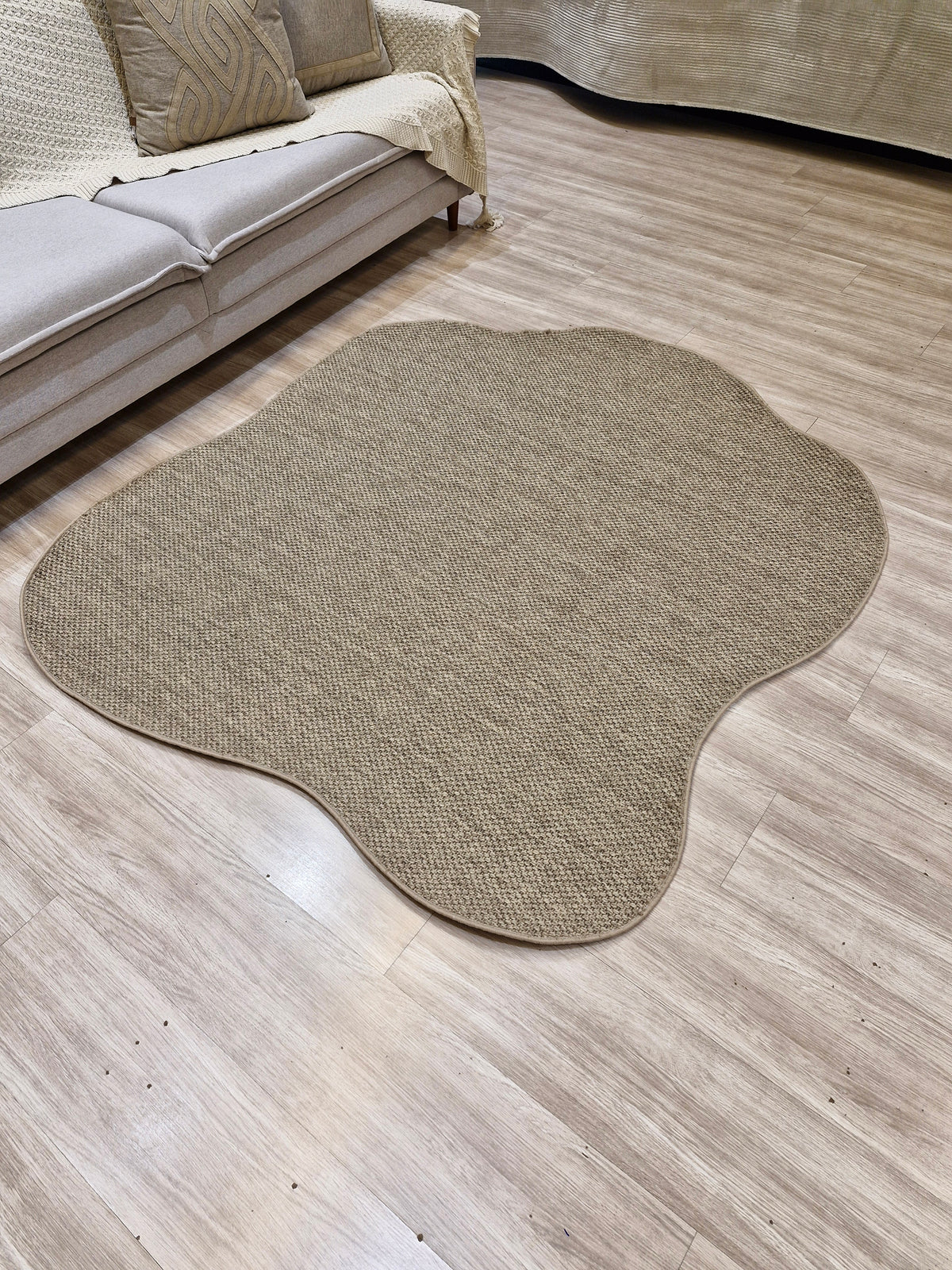 Tapete Orgânico Em Sisal Egípcio 174x156 | Peça Única e No Estado (PE48)