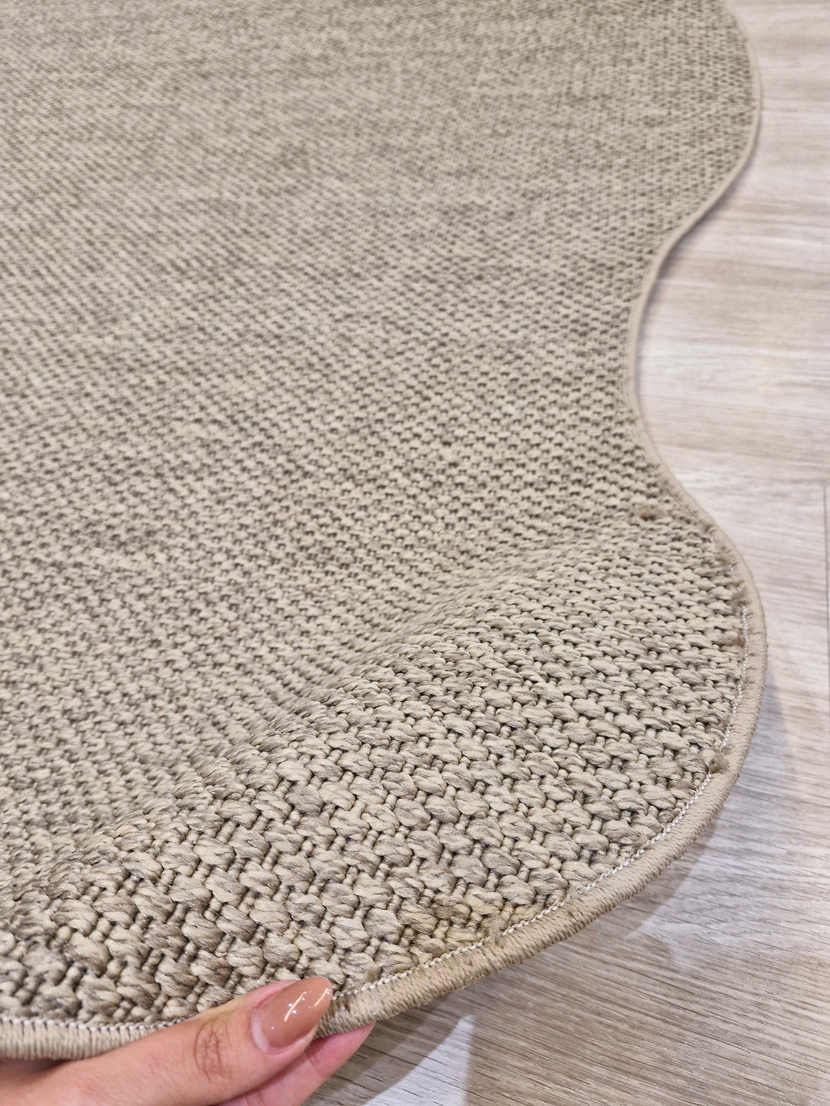 Tapete Orgânico Em Sisal Egípcio 174x156 | Peça Única e No Estado (PE48)