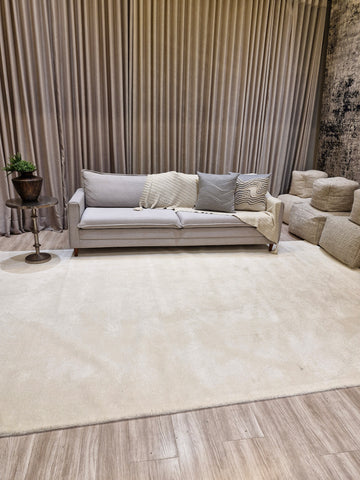 Tapete Off White Impermeável 245x390 | Peça Única e No Estado (PE50)
