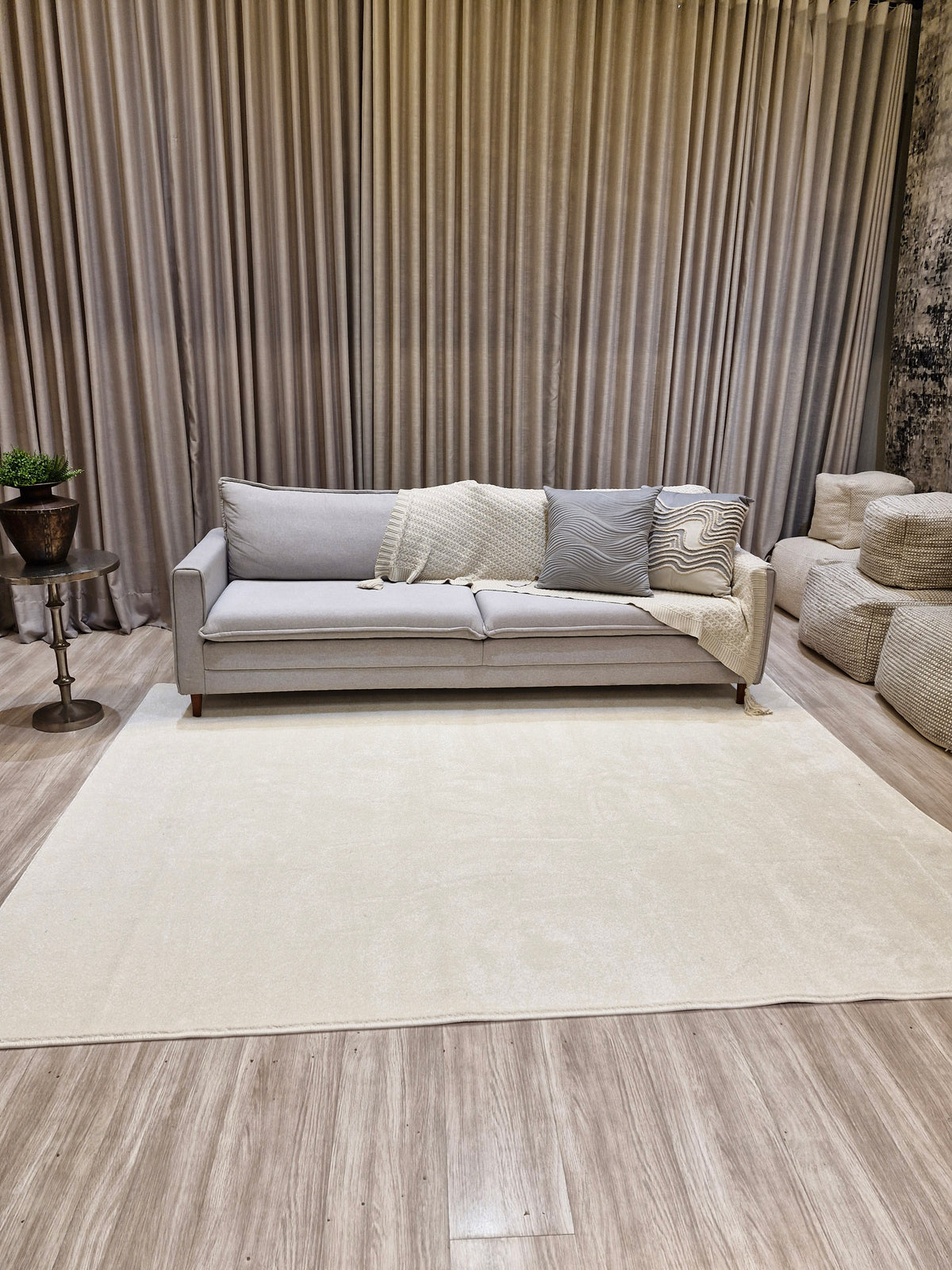 Tapete Off White Impermeável 210x280 | Peça Única e No Estado (PE51)