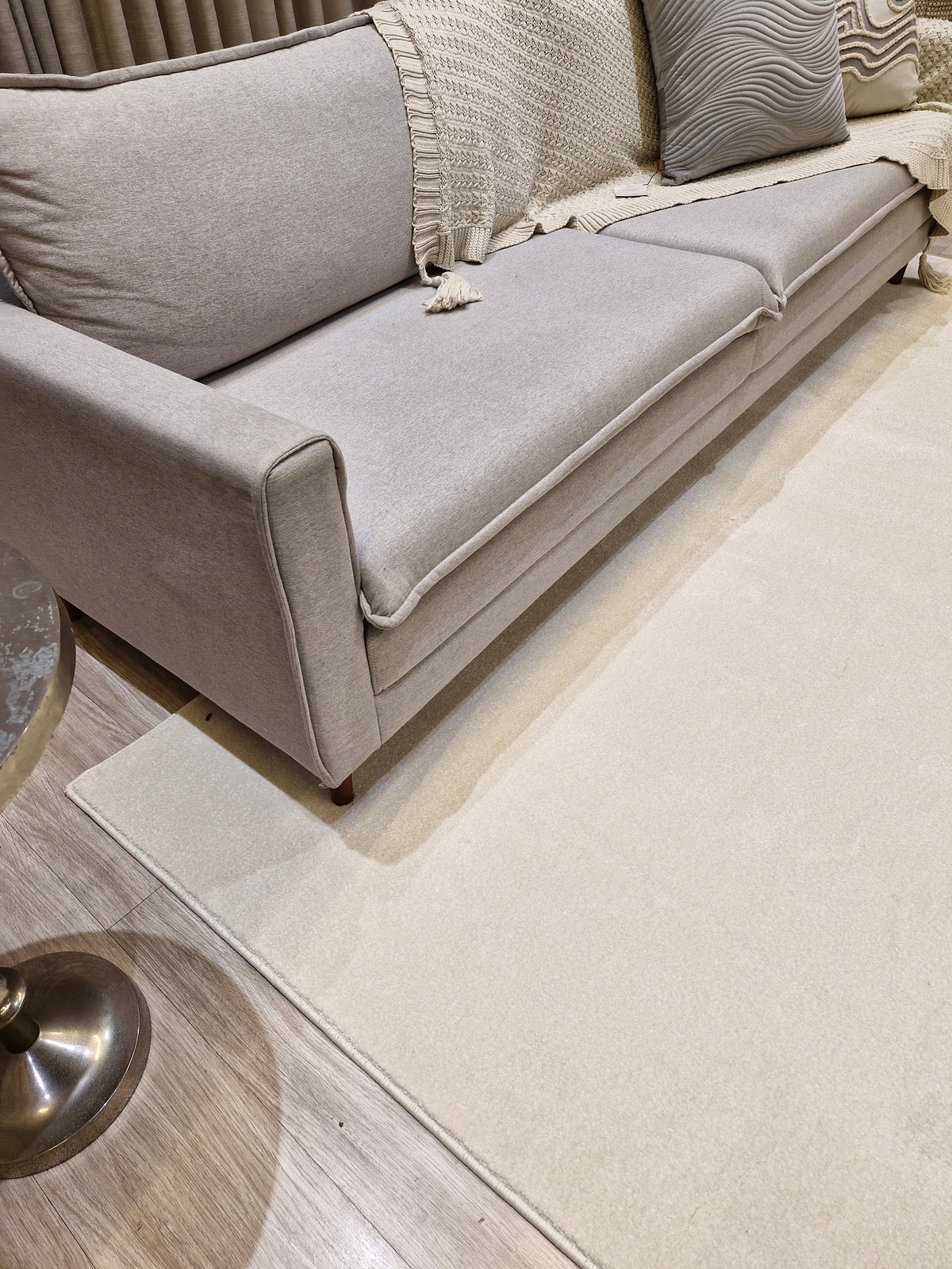 Tapete Off White Impermeável 210x280 | Peça Única e No Estado (PE51)