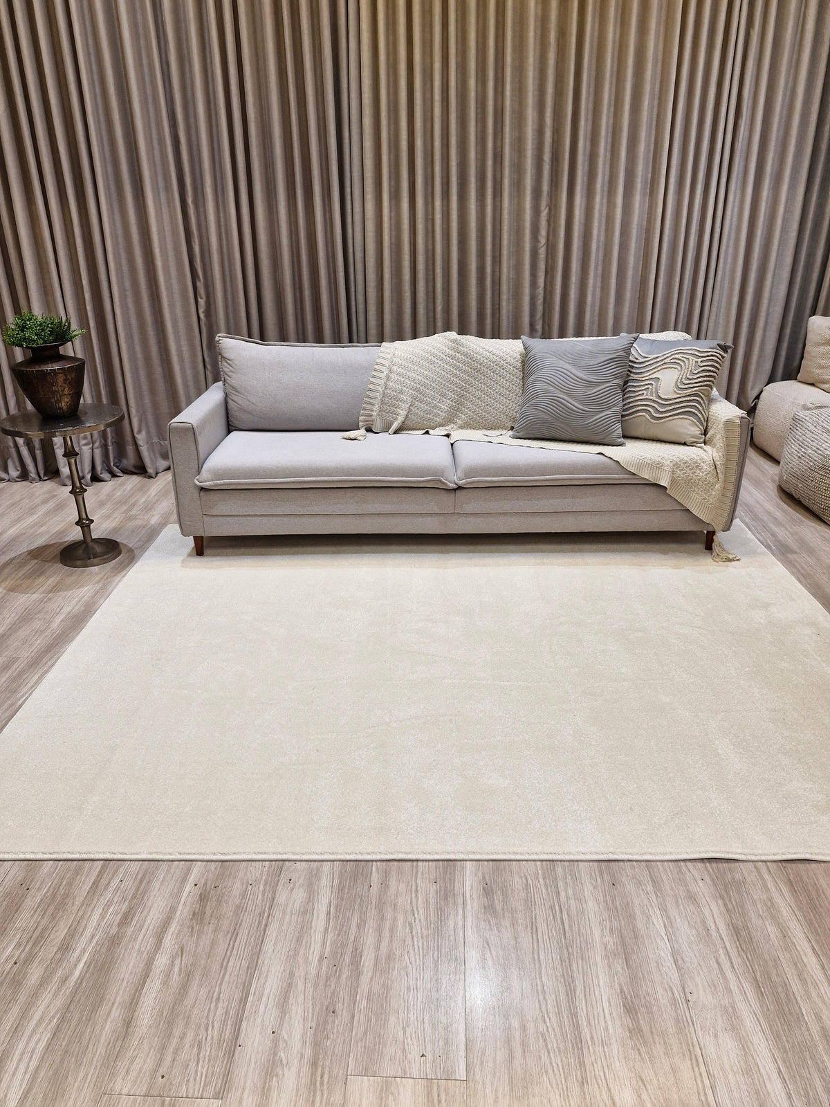 Tapete Off White Impermeável 210x280 | Peça Única e No Estado (PE51)