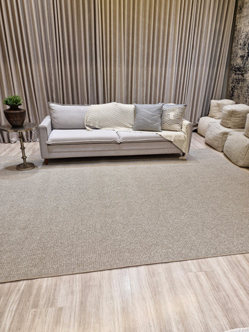 Tapete Boucle Bege 265x475 | Peça Única e No Estado (PE52)