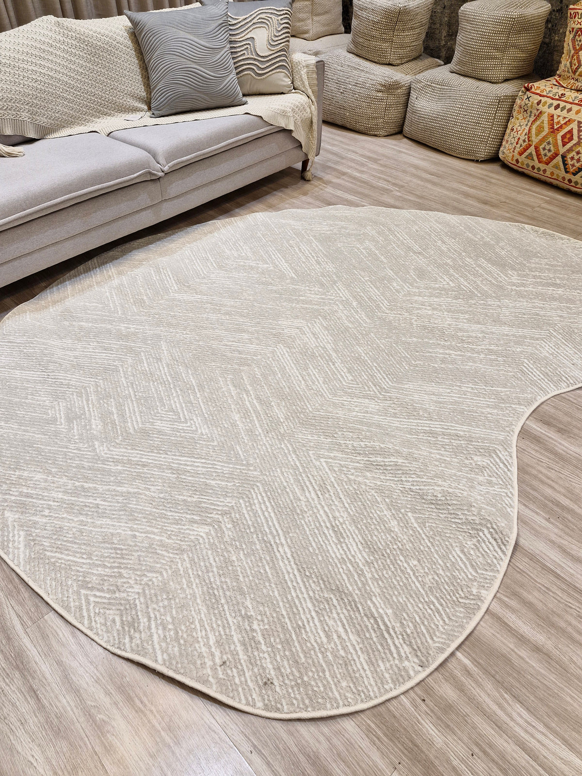 Tapete Orgânico Design Clean 220x275 | Peça Única e No Estado (PE56)