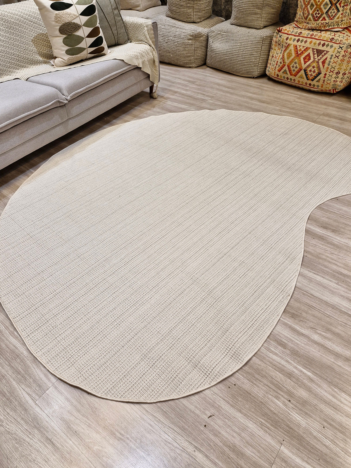 Tapete Orgânico Design Clean 200x260 | Peça Única (PU70)