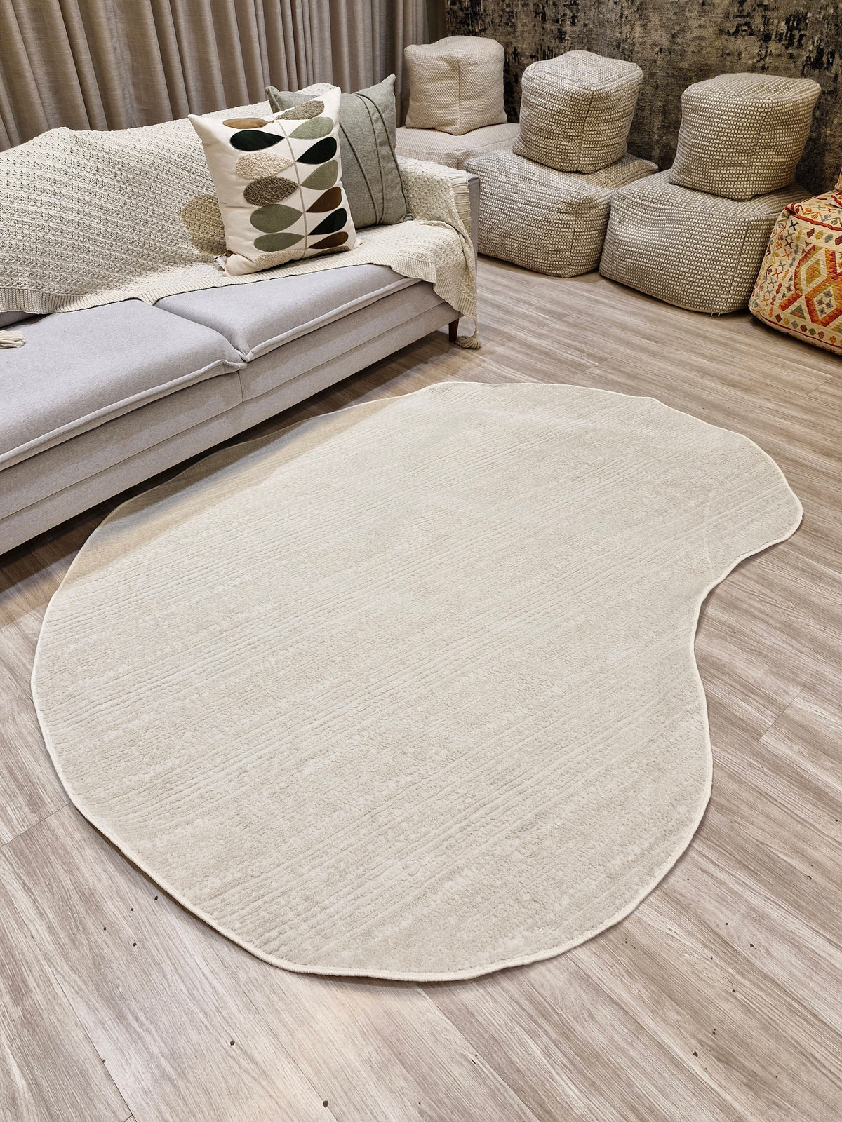 Tapete Orgânico Design Clean 180x220 | Peça Única e No Estado (PE57)