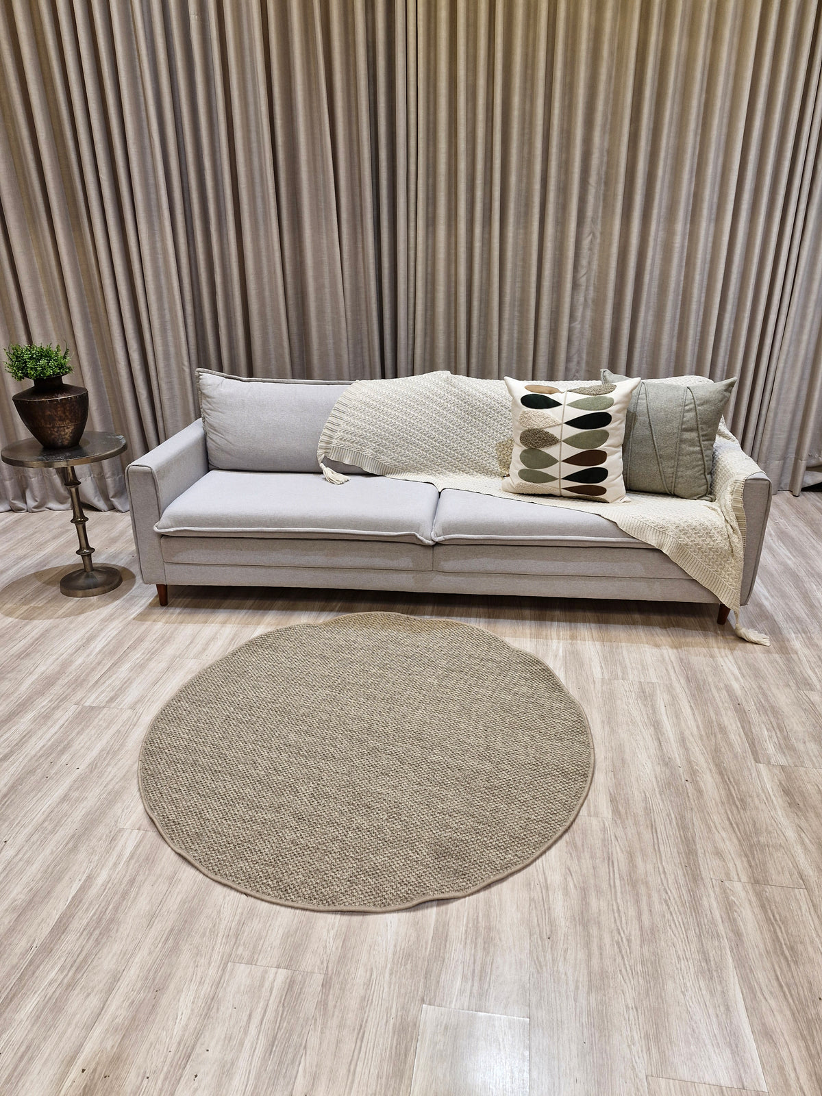Tapete Redondo em Sisal 140x140 | Peça Única (PU75)