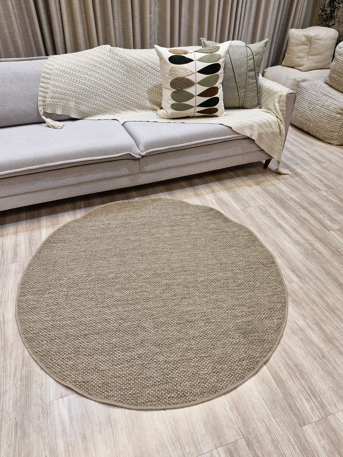 Tapete Redondo em Sisal 140x140 | Peça Única (PU75)