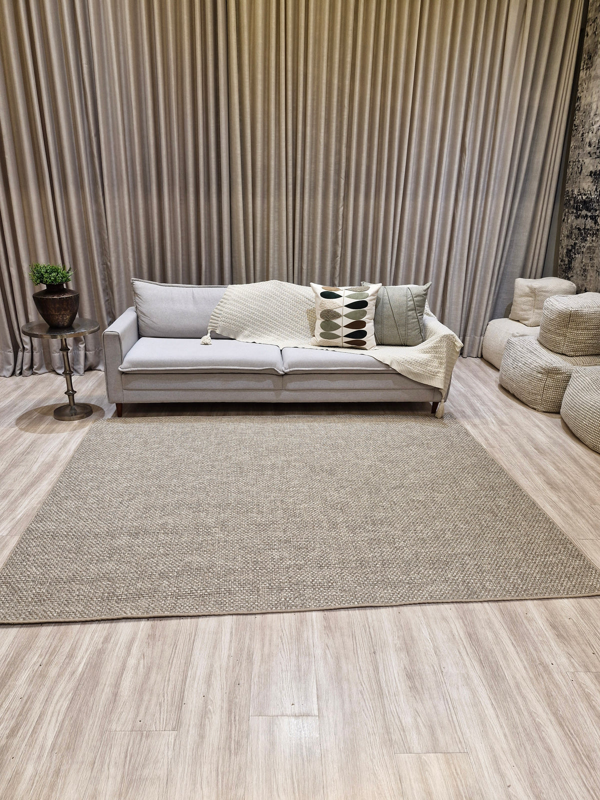 Tapete Pequeno em Sisal Egípcio 195x260 | Peça Única (PU76)