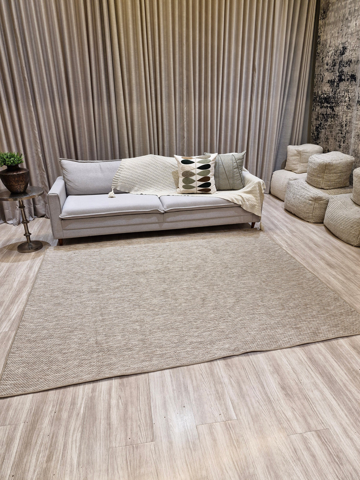 Tapete em Sisal Egípcio 200x250 | Peça Única e No Estado (PE61)