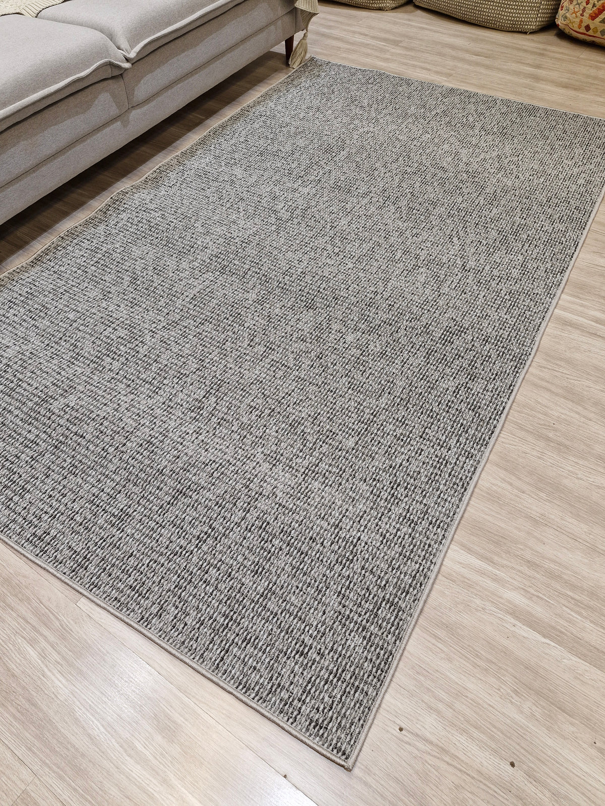 Tapete Turco Ire Cinza Boucle 140x245 | Peça Única (PU79)