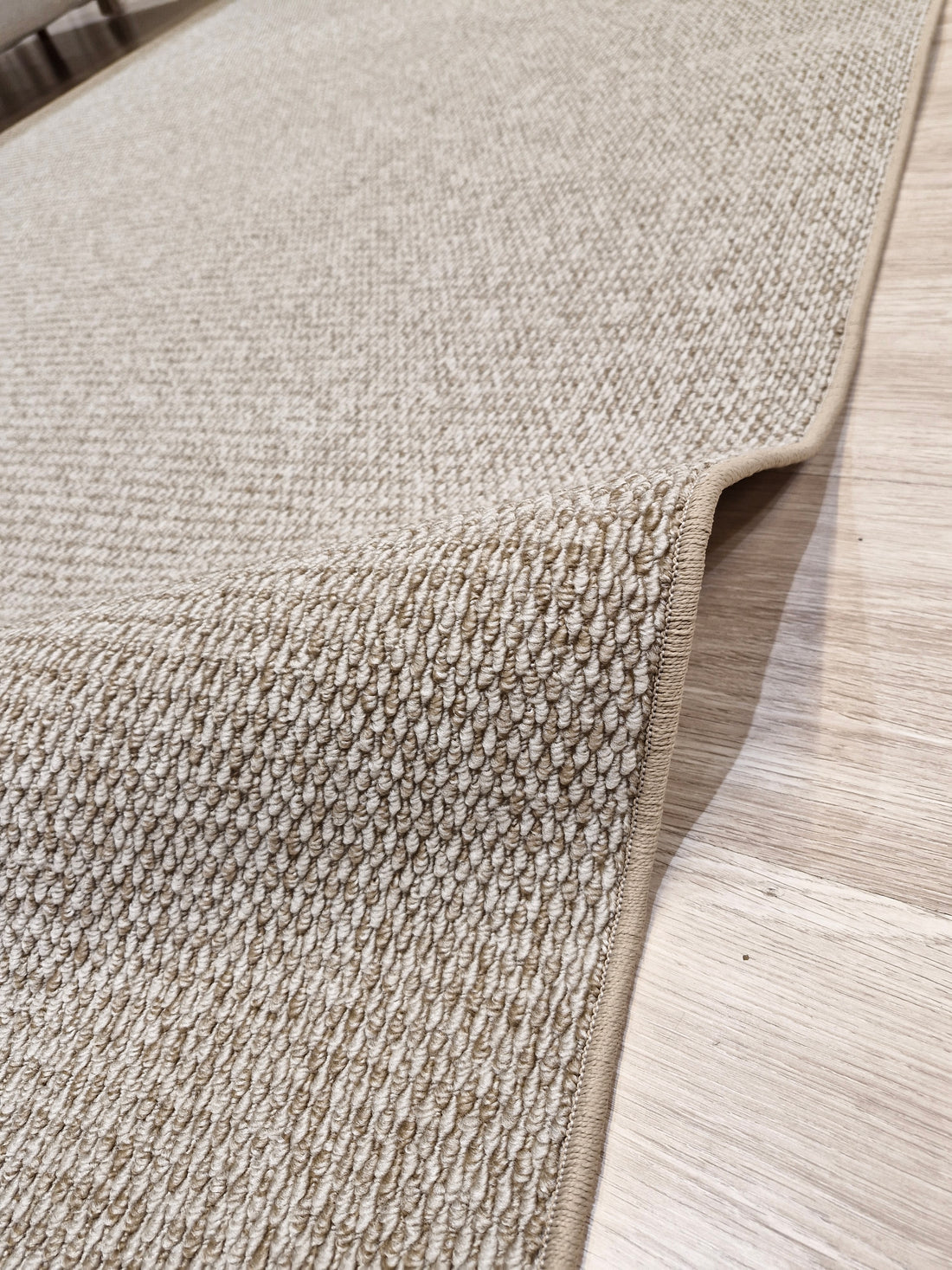 Tapete Turco Ire Bege Boucle 155x250 | Peça Única (PU80)