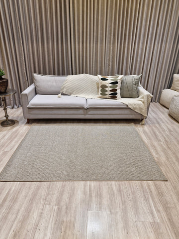 Tapete Turco Ire Bege Boucle 120x200 | Peça Única (PU86)