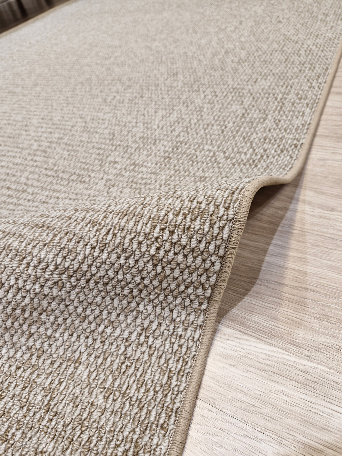 Tapete Turco Ire Bege Boucle 120x200 | Peça Única (PU86)