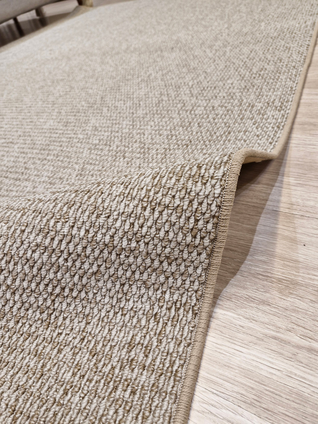 Tapete Turco Ire Bege Boucle 160x215 | Peça Única (PU87)