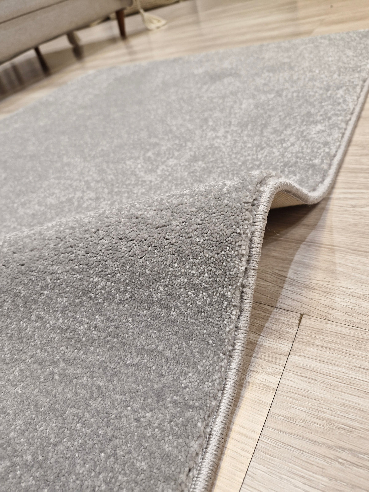 Tapete Impermeável Pequeno Prata 110x190 | Peça Única (PU95)