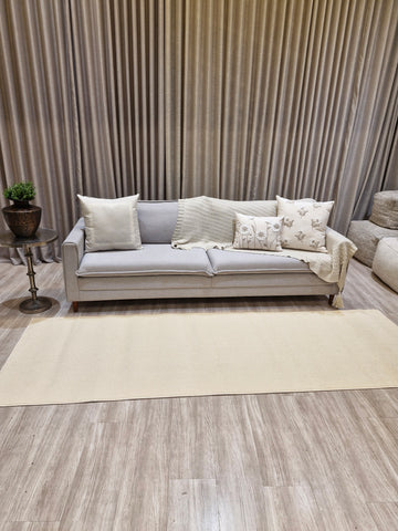 Passadeira Impermeável Trama Champagne AquaB22 100x300 | Peça Única (PU101)