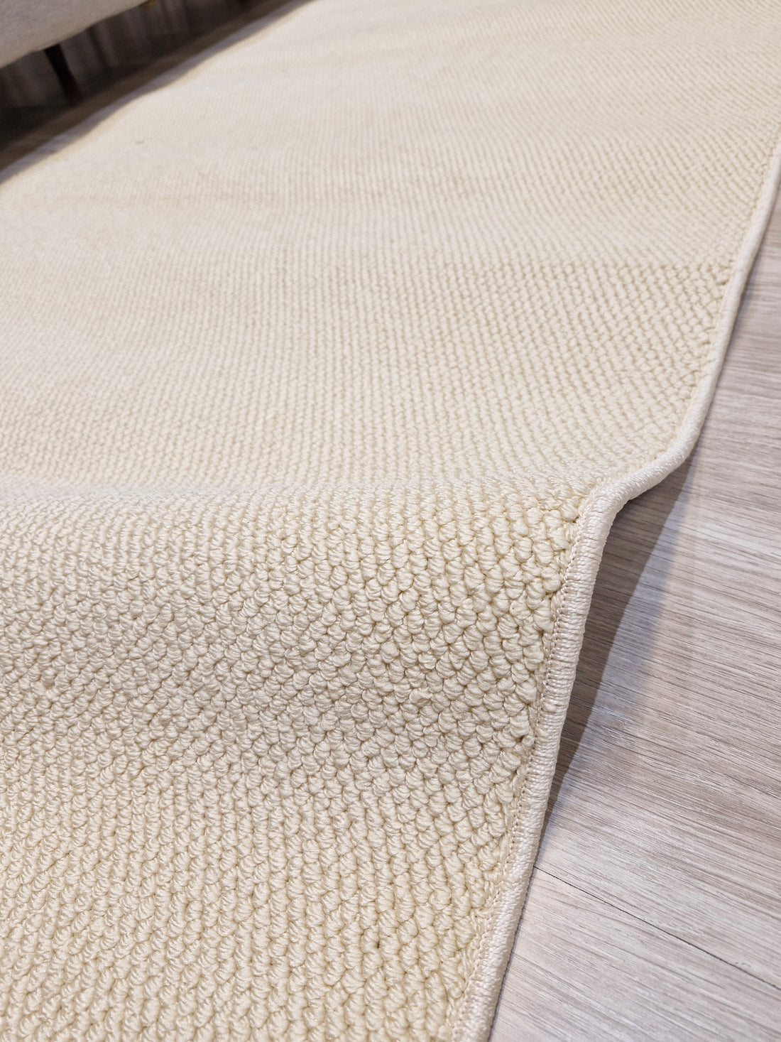 Passadeira Impermeável Trama Champagne AquaB22 100x300 | Peça Única (PU101)