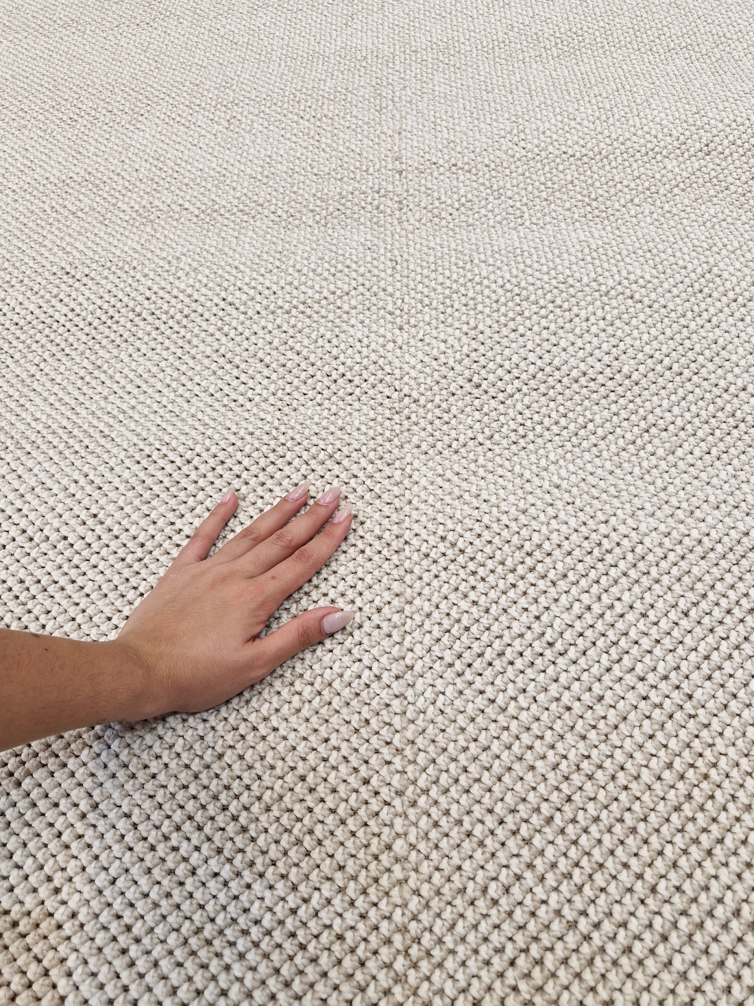 Tapete Orgânico Tramas Bege 205x320 | Peça Única e No Estado (PE71)