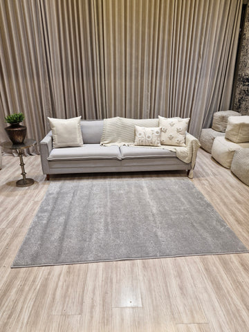 Tapete Impermeável Grey 185x245 | Peça Única (PU104)