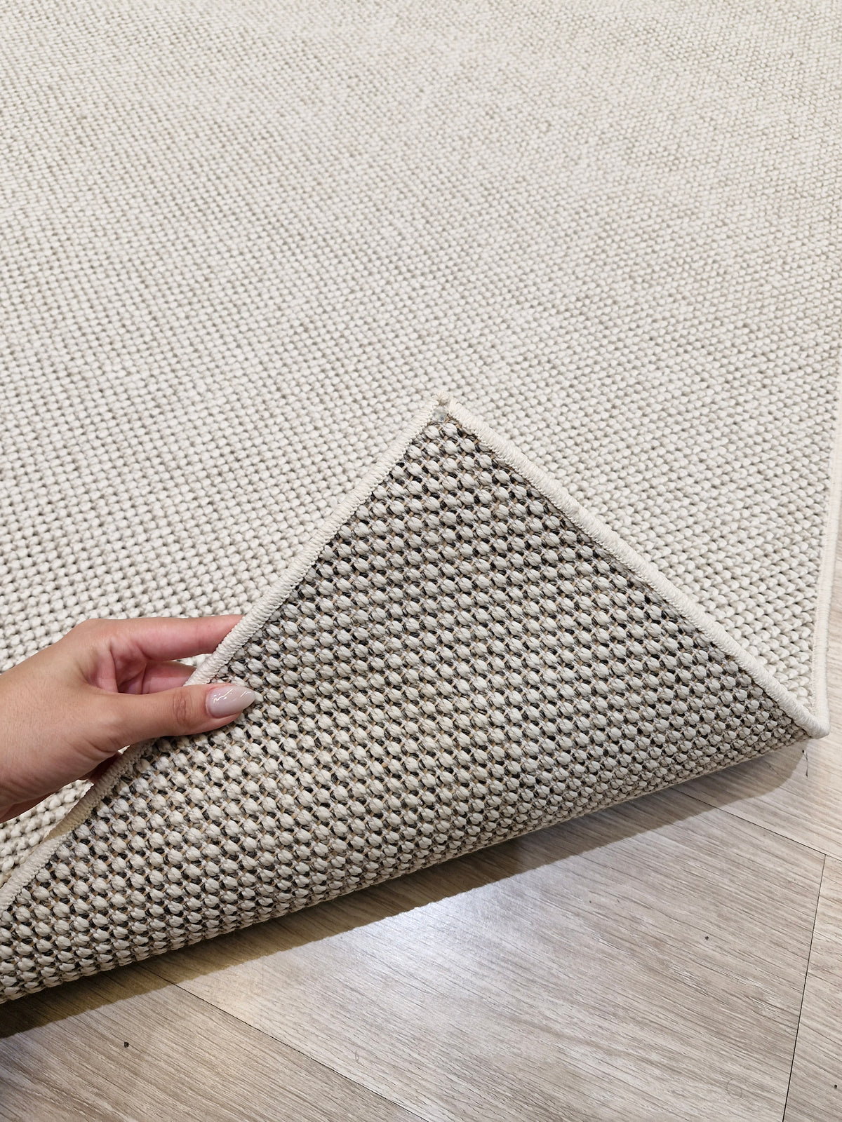 Passadeira Tramas Bege 115x365 | Peça Única (PU110)