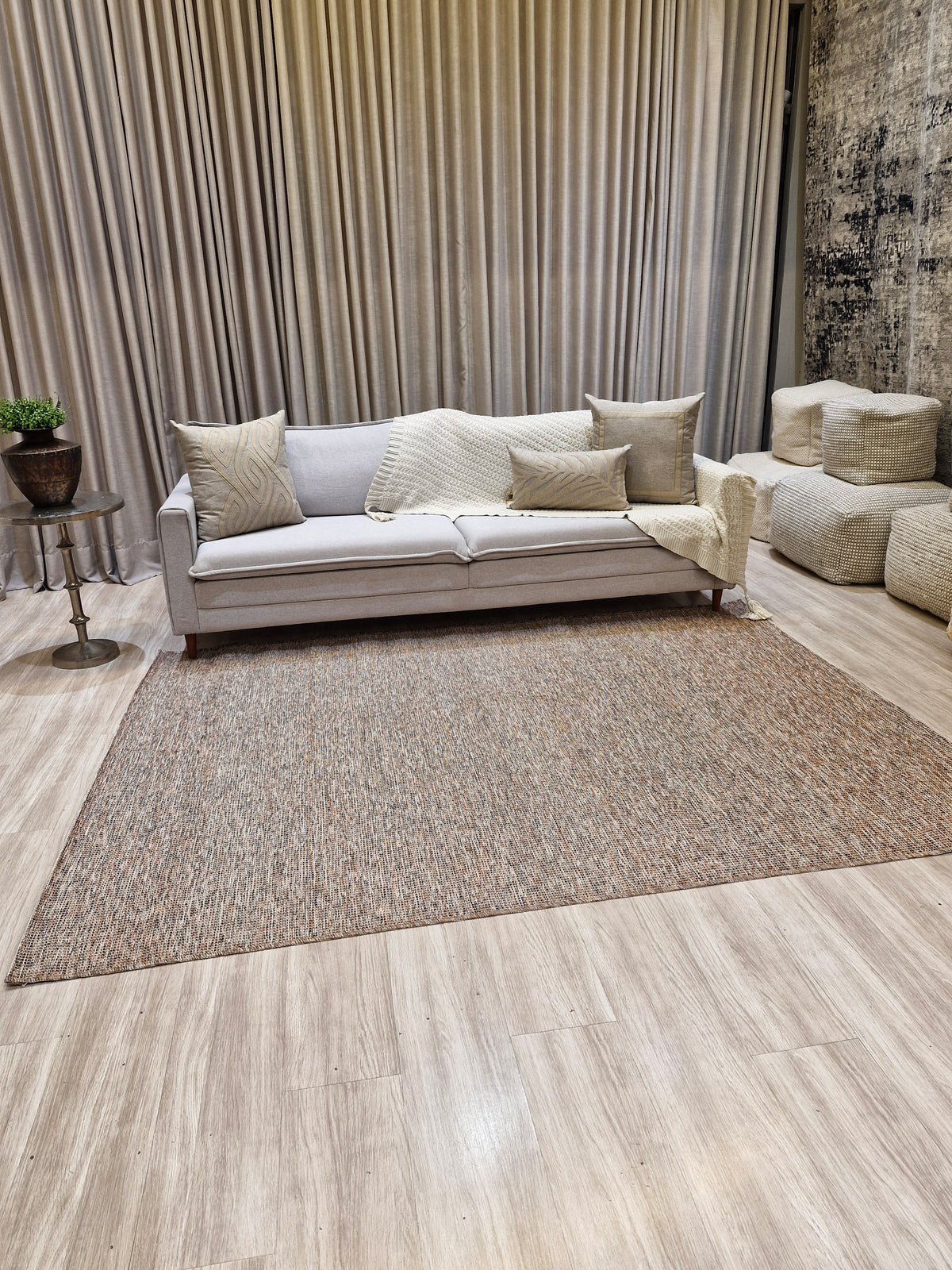 Tapete em Sisal Turco 200x250 | Importação Turquia Ze04 | Peça Única