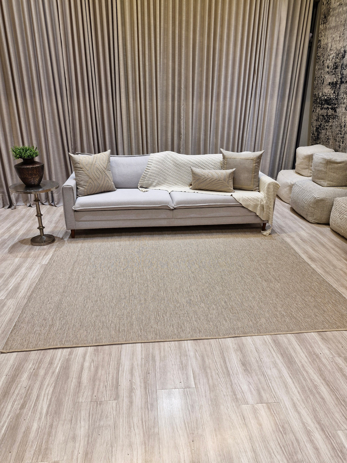 Tapete em Sisal Turco 200x250 | Importação Turquia Ze05 | Peça Única