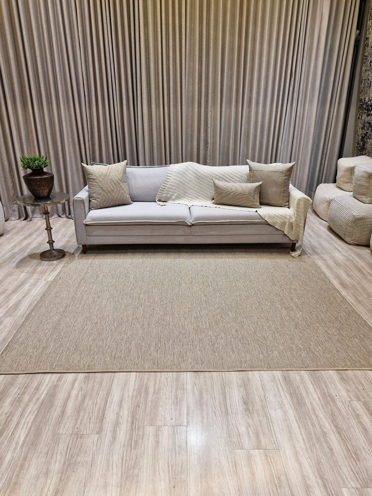 Tapete em Sisal Turco 200x250 | Importação Turquia Ze05 | Peça Única