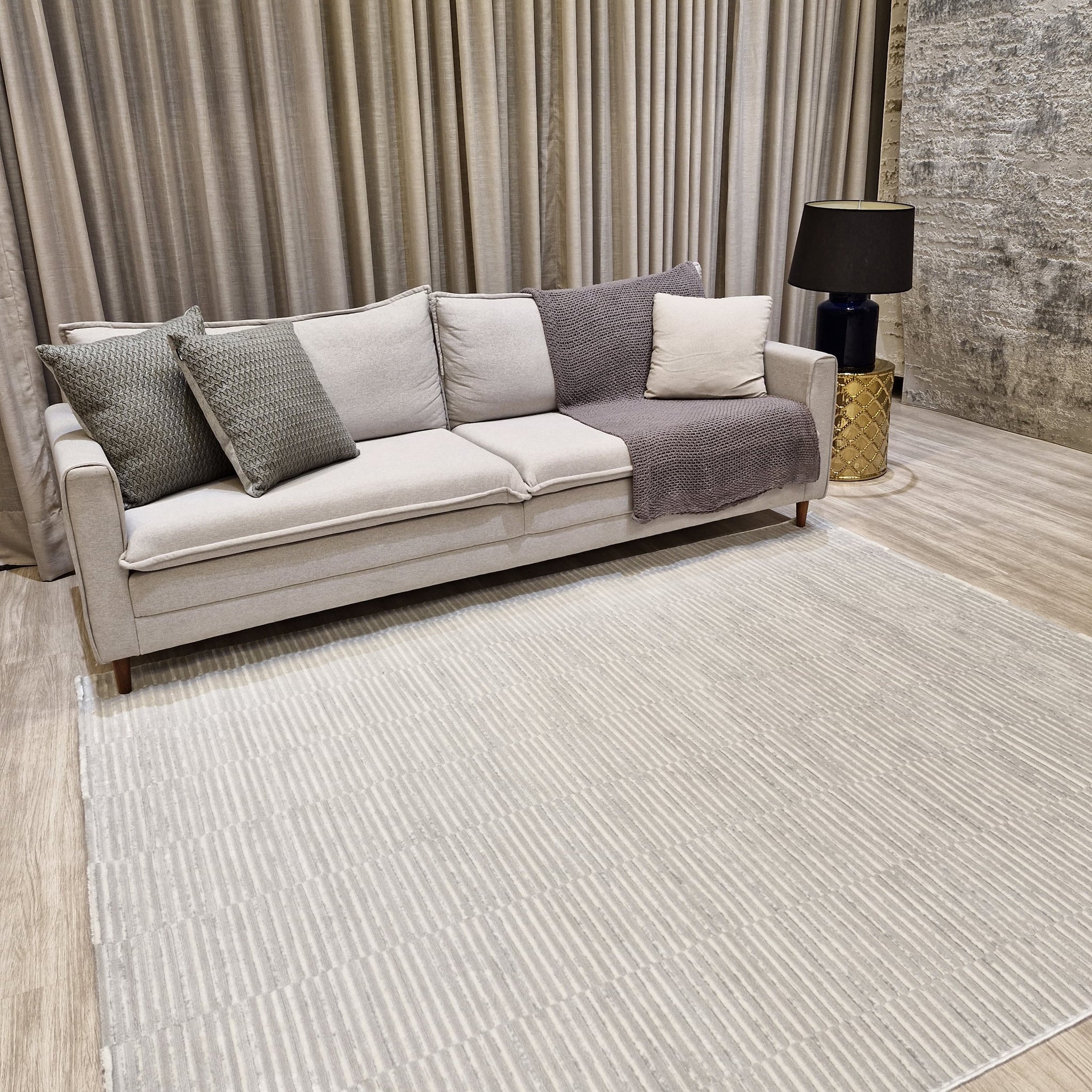 SOFY 04 Cream/Grey 200x250 ÚLTIMA PEÇA || Troca de Coleção