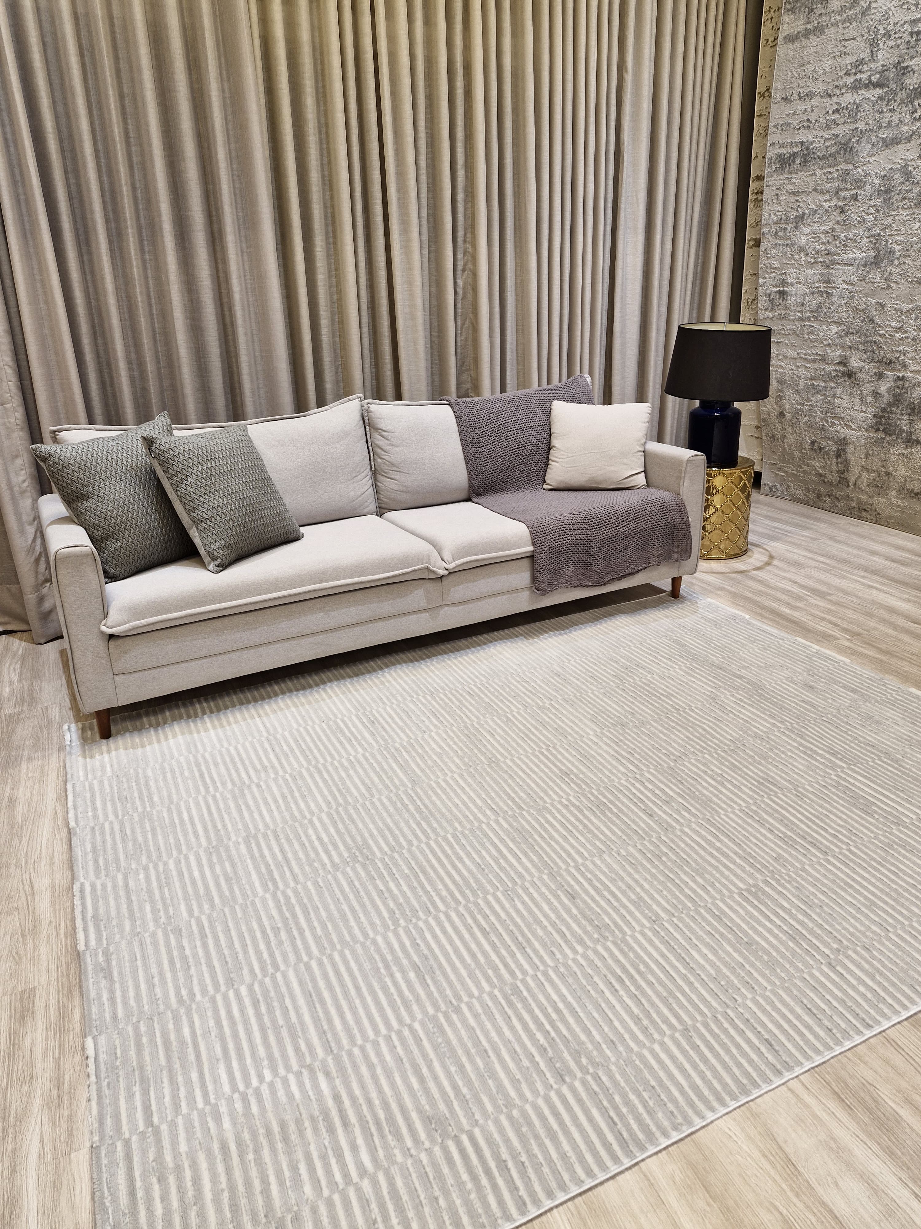 SOFY 04 Cream/Grey 200x250 ÚLTIMA PEÇA || Troca de Coleção