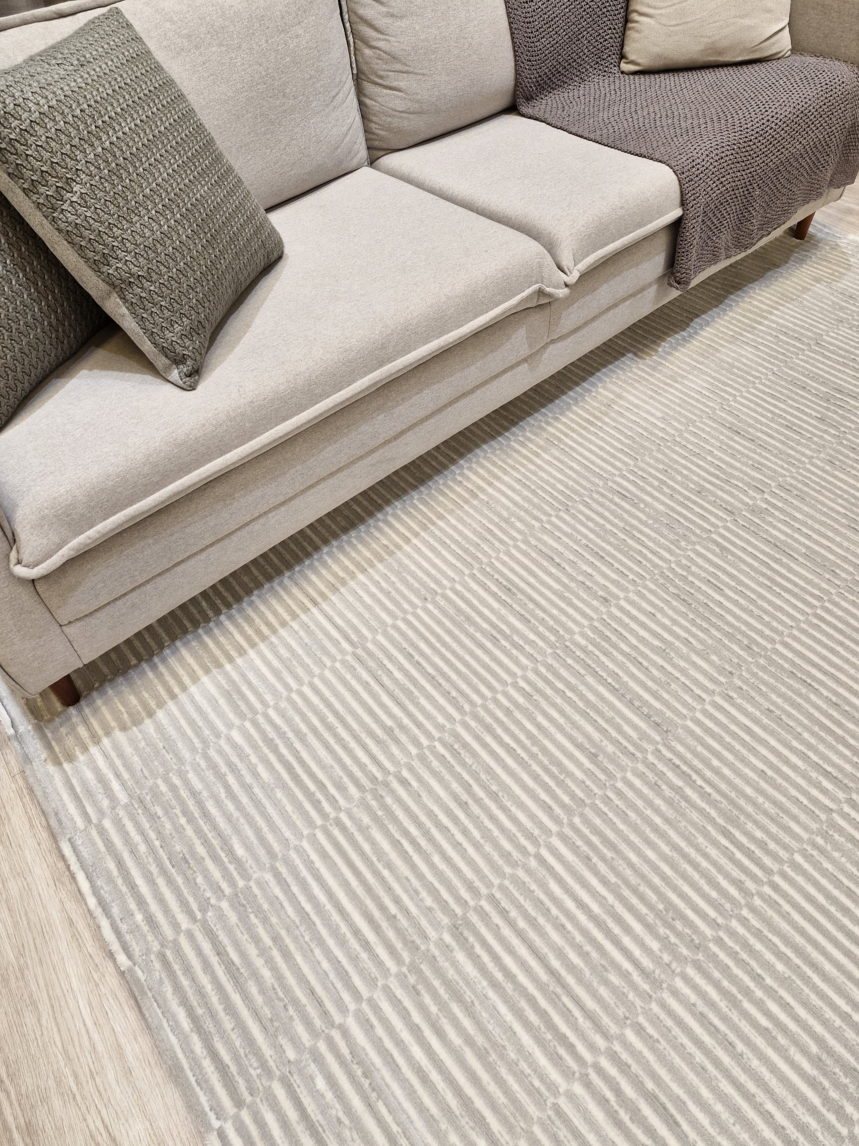 SOFY 04 Cream/Grey 200x250 ÚLTIMA PEÇA || Troca de Coleção