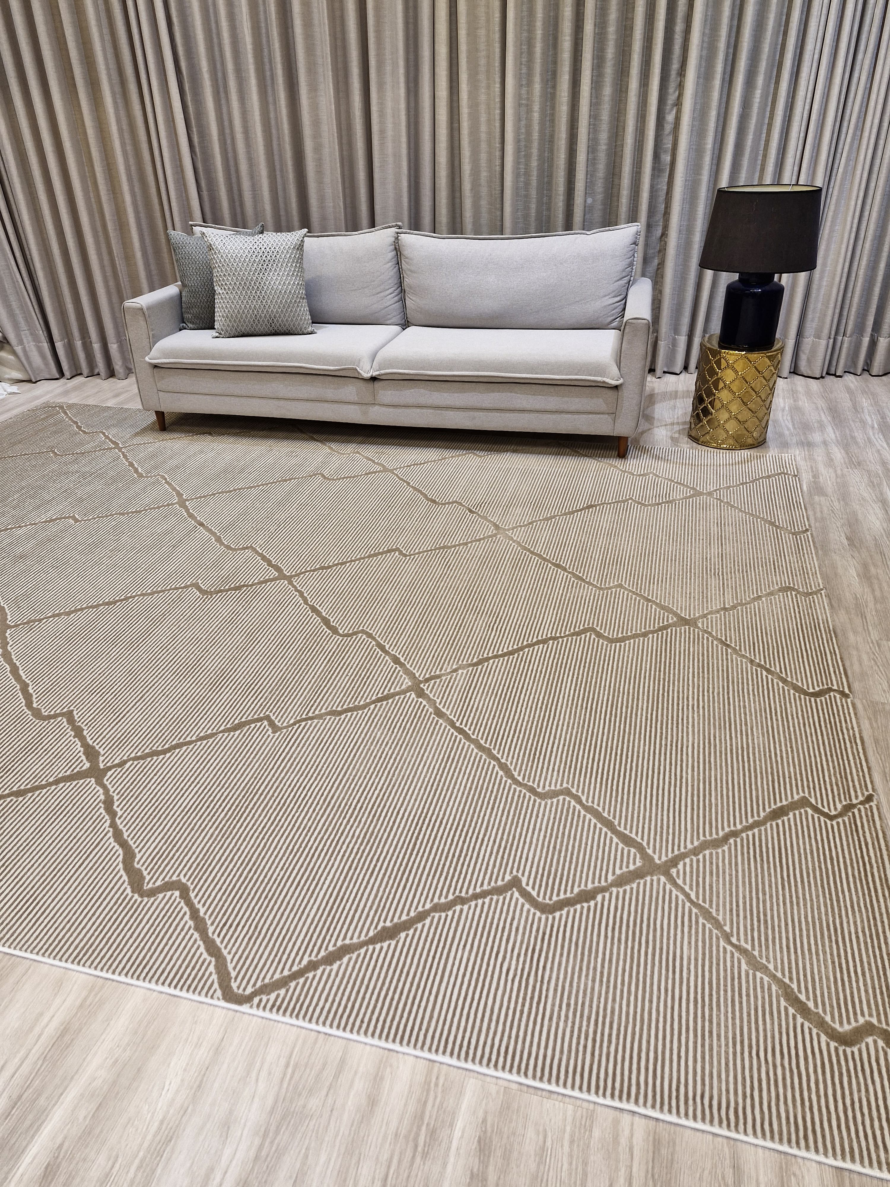 TAPETE CY TRY - BEIGE