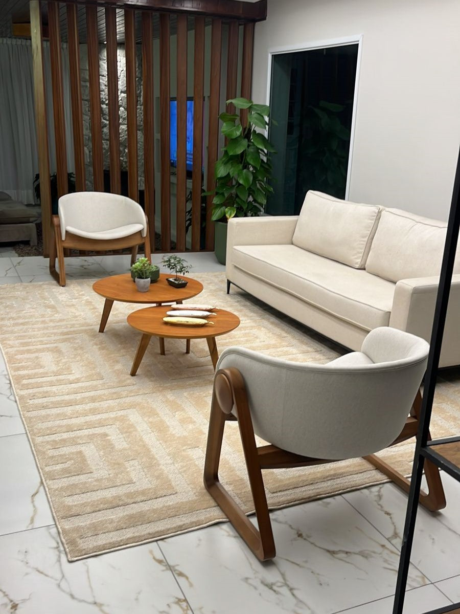 Tapete Nacional Exclusive Areia